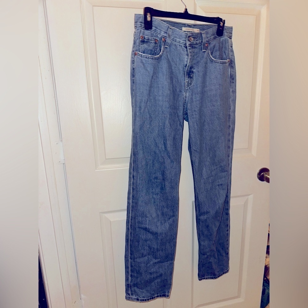 Signature by Levi Strauss Light Blue Straight Leg Jeans